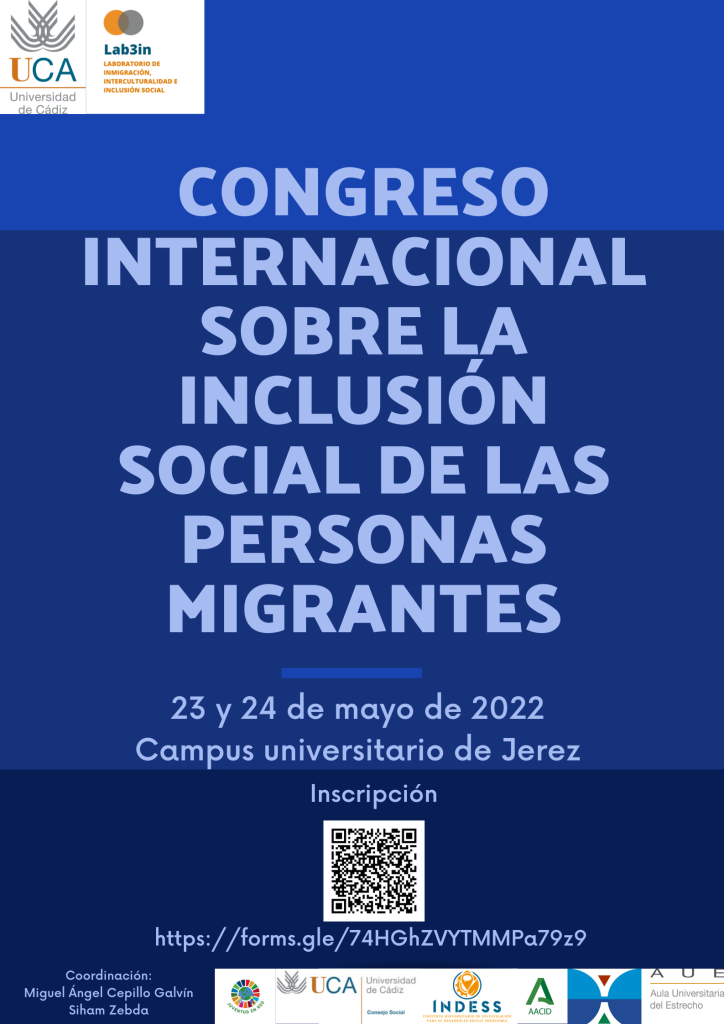 Congreso Internacional sobre la inclusión social de las personas migrantes