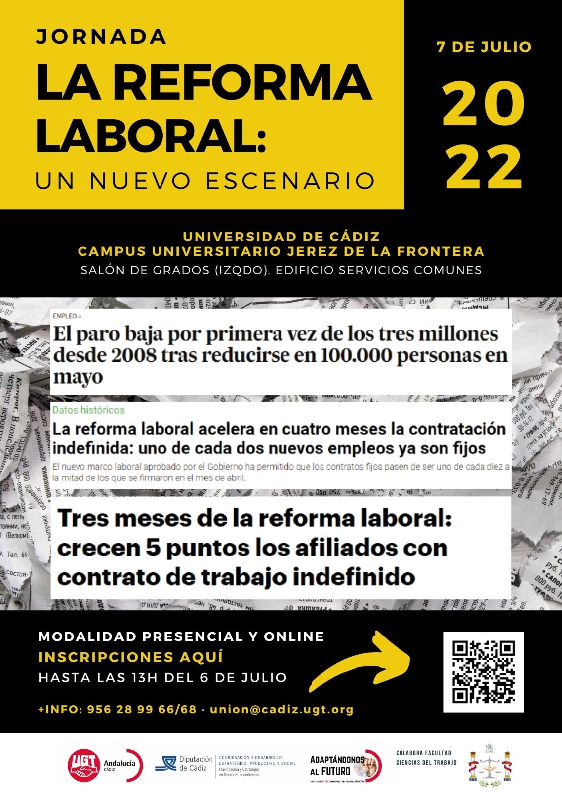 Jornada Reforma Laboral UGT Cádiz