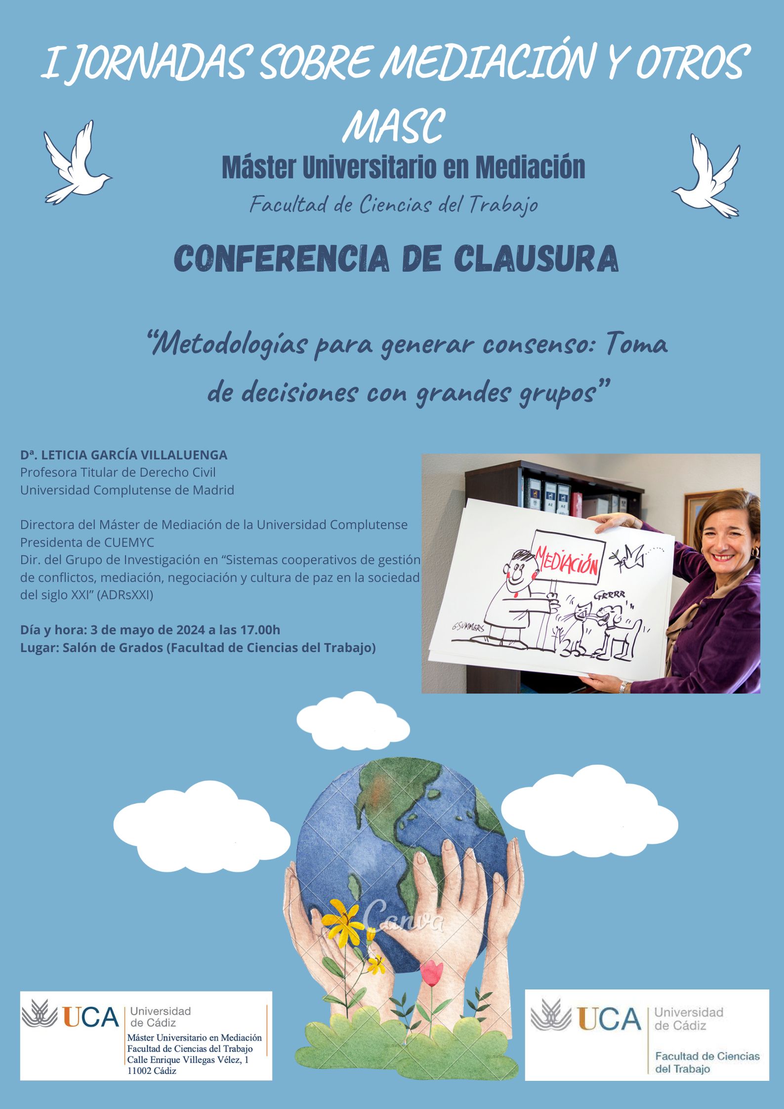 Conferencia “Metodologías para generar consenso: Toma de decisiones con grandes grupos”