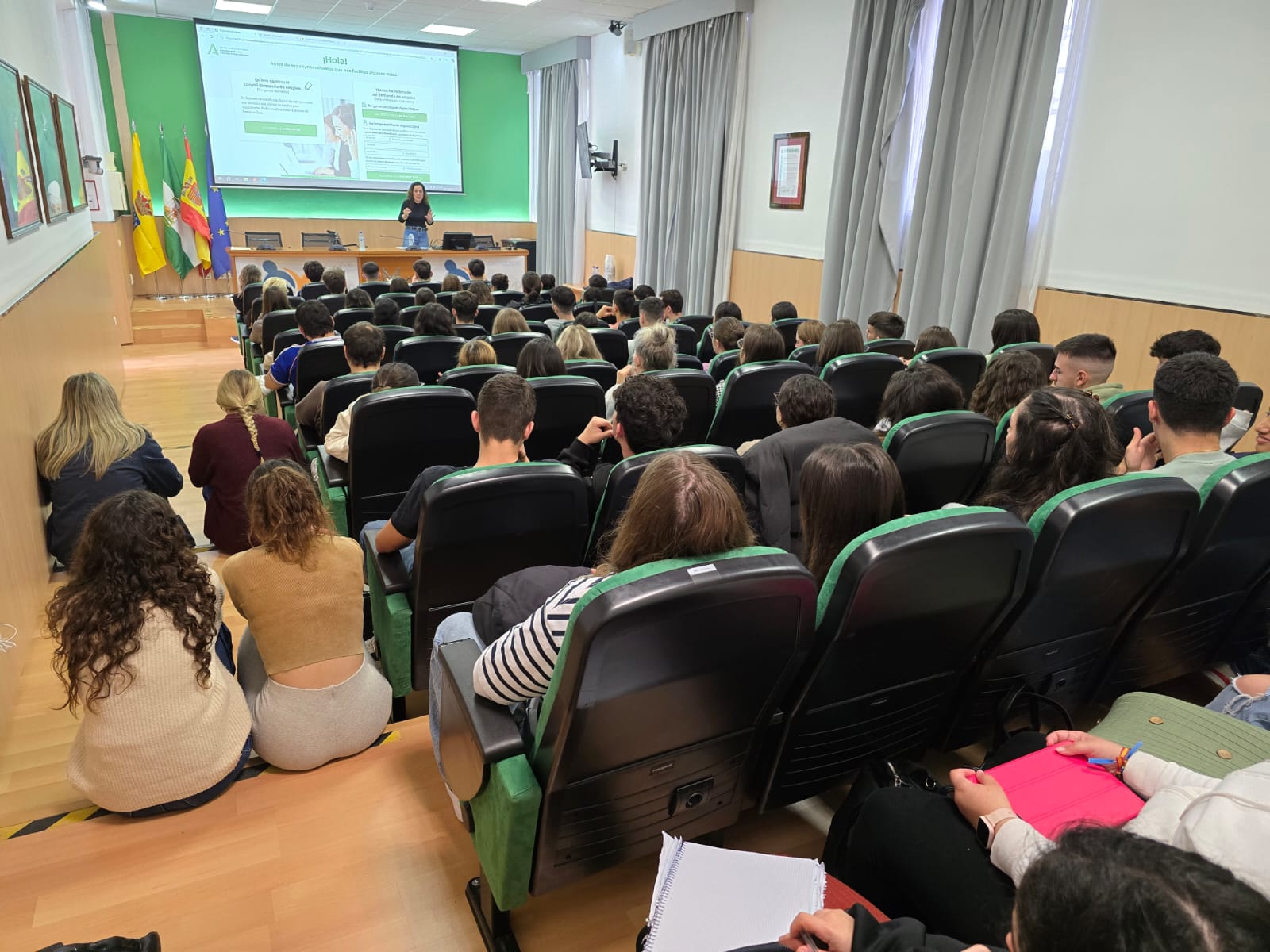 Celebradas las Jornadas de Orientación Profesional de los Grados en Relaciones Laborales y Recursos Humanos y Trabajo Social del Primer Cuatrimestre