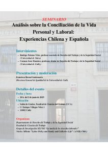 Seminario “Análisis sobre la Conciliación de la Vida Personal y Laboral: Experiencias Chile...