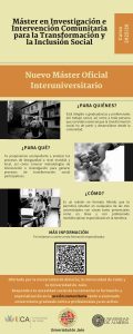 Máster en Investigación e Intervención Comunitaria para la Transformación y la Inclusión Social