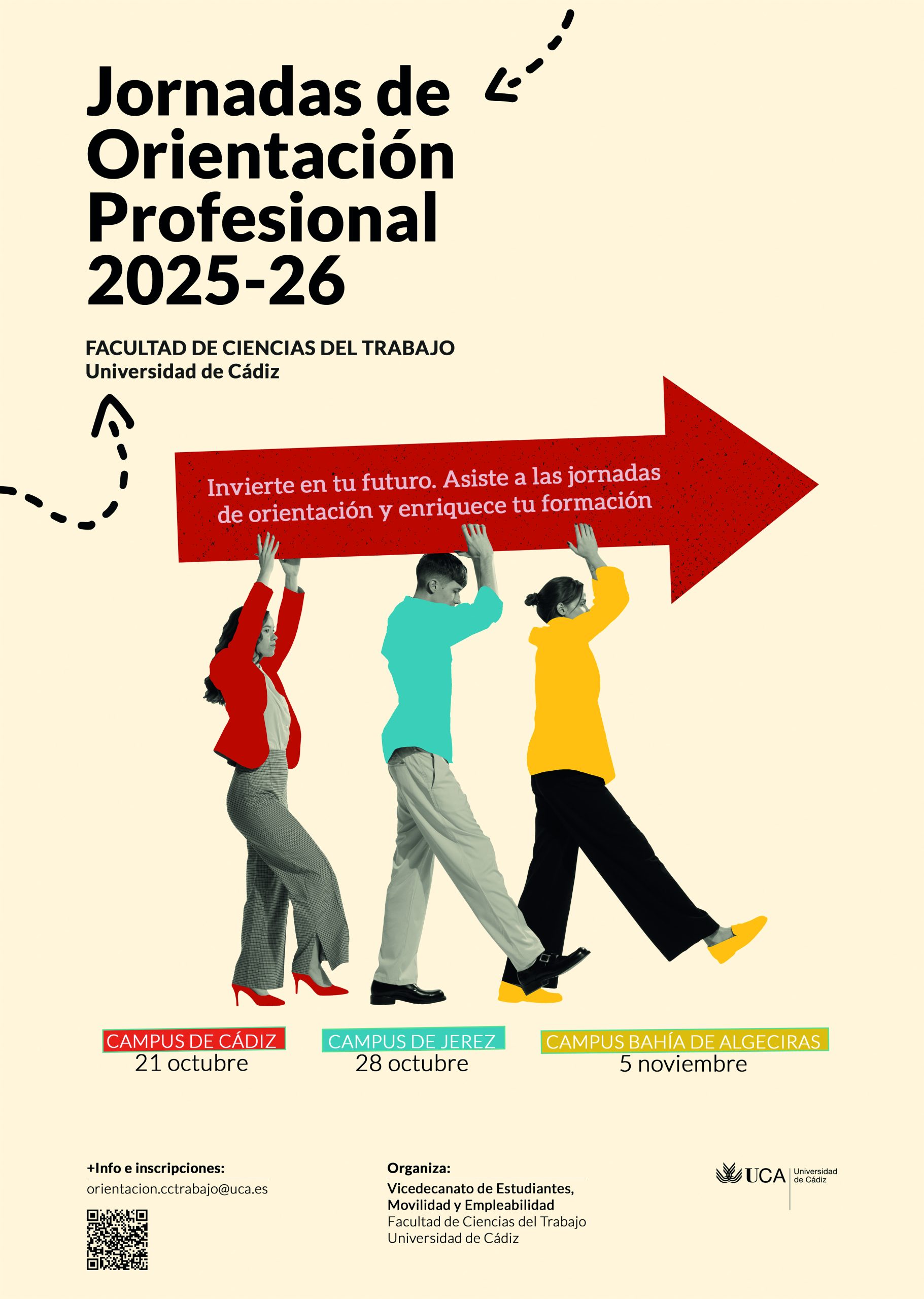 Nuevo Programa de Orientación Profesional de la Facultad de Ciencias del Trabajo para el Cuso 2025-26