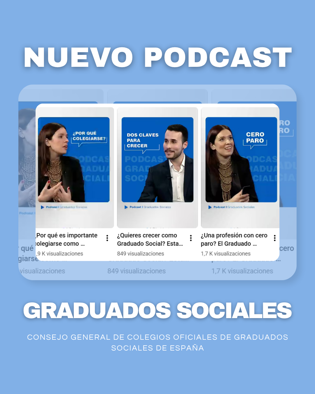 Nace un podcast por y para la nueva generación de Graduados Sociales